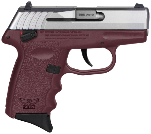 SCCY CPX-4TTCR .380 ACP Pistol 2.96" Barrel 10+1 Round Crimson Red
