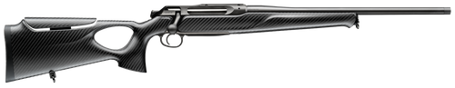 Sauer 80117133 505 Synchro XTC Bolt Action Rifle 300 Winchester Magnum 22" Matte Blued Threaded Barrel Matte Blued Receiver Black Thumbhole Carbon Fiber Stock
