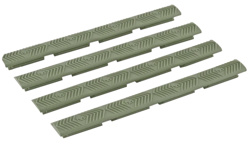 Ergo Grips Modular Wedgelok Rail Covers 6.25 Inch OD Green 4-Pack