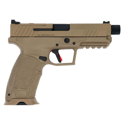 SDS Arms Tisas PX-9 Gen 3 Duty 9mm Luger Pistol 4.69" Barrel 18+20 Rounds Flat Dark Earth