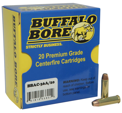 Buffalo Bore 444 Marlin Ammo 300 Grain Jacketed Flat Nose Box of 20
