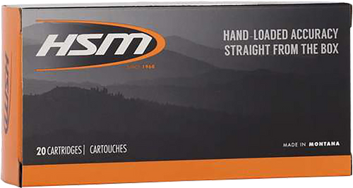 HSM Ammo 45-70 Gov Ammo 300 Grain Jacketed Hollow Point Box of 20