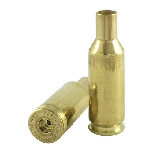 Peterson Cartridge 6mm BR Norma Brass 50/Box Peterson Cartridge 6mm BR Norma Brass 50/Box