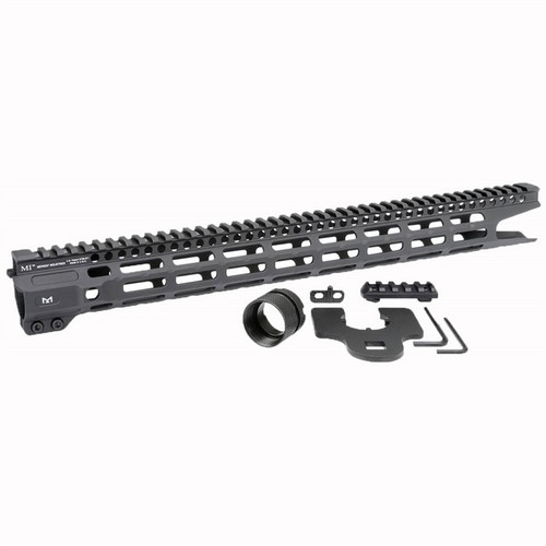 Midwest Industries Combat M-Lok Handguard 17 Inch Aluminum Black