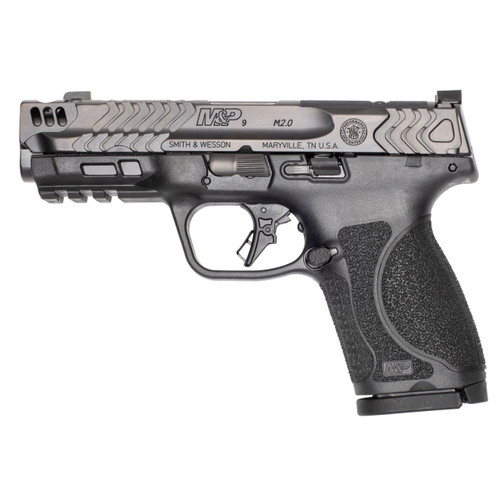 Smith & Wesson Performance Center M&P9 M2.0 Compact Carry Comp 9mm Luger Pistol 4.22" Barrel 15+1 Round Black
