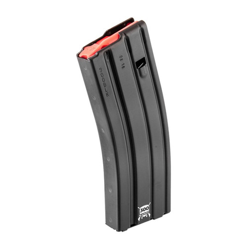D&H Industries AR-15 300 Blackout 30-Round Aluminum Magazine with Red Follower D&H Industries AR-15 300 Blackout 30-Round Aluminum Magazine with Red Follower