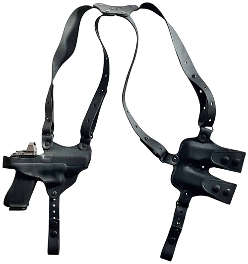 1791 Gunleather NSS1SBLHR Shoulder Holster Black Right Hand 1911