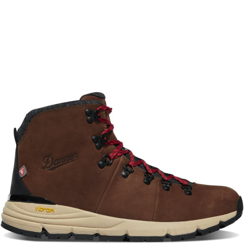 Danner Men's Mountain 600 Insulated Boots Leather Pinecone/Brick Red 10