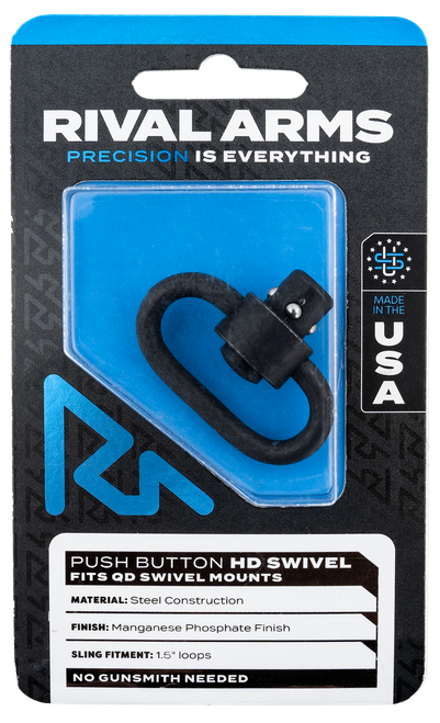 Rival Arms RA-RA92S1B HD Swivel 1.25" Loop Black
