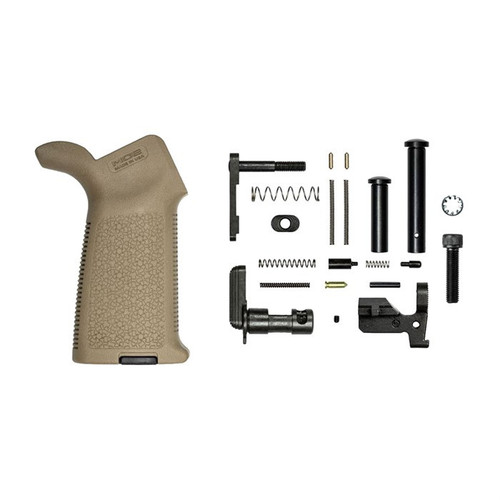 Aero Precision M5 Lower Parts Kit AR-308 FDE With MOE Grip, No FCG