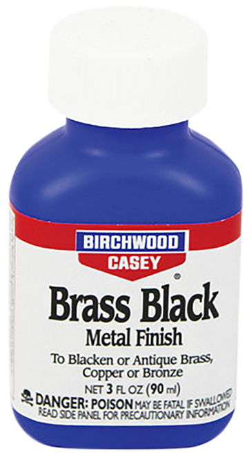 Birchwood Casey Brass Black Metal Finish 3 oz Liquid