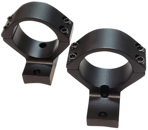 Talley Lightweight 2-Piece Scope Mount 1" Rings Extended Remington 700 Matte Black High