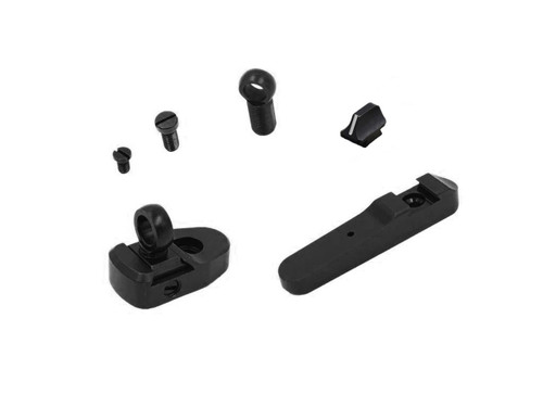 XS Ghost Ring Sight Set Henry 44 with Ramp Front Sight Steel Black