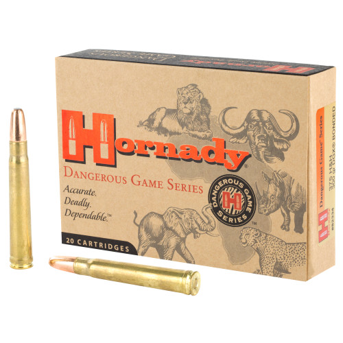 Hornady Ammo .375 H&H 300gr DGX Bonded 20/Box - Image 1
