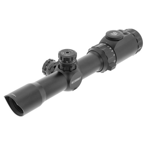 UTG 1-8x28 30mm Rifle Scope with BG4 Reticle