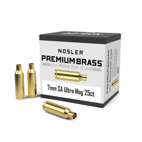 Nosler Custom 7mm Remington Short Action Ultra Magnum Brass Box of 25