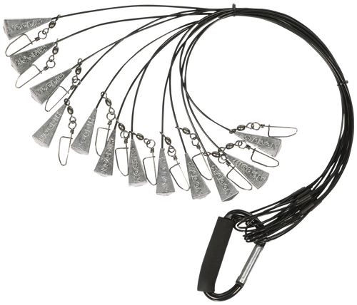 Higdon Outdoors 30321 Battleship Rig Black 18-Inch 12 Pack