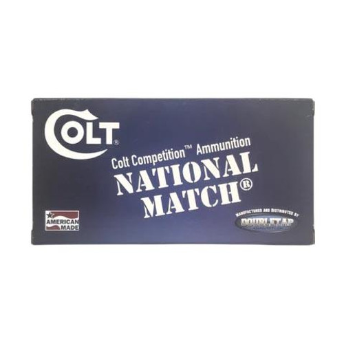 Doubletap Ammunition Colt National Match 10mm Auto Ammo 180gr FMJ Box of 50 Doubletap Ammunition Colt National Match 10mm Auto Ammo 180gr FMJ Box of 50
