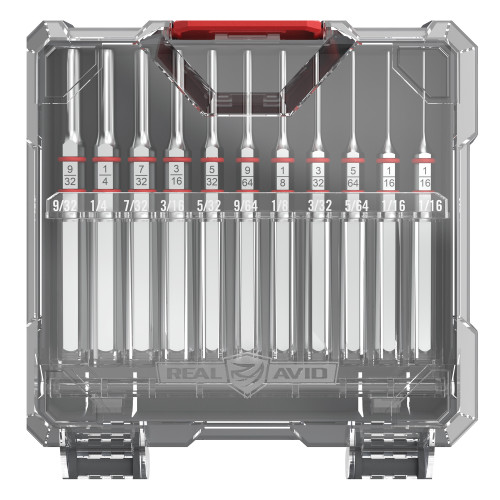 Real Avid Accu-Punch Standard Pin Punch 11-Piece Set Real Avid Accu-Punch Standard Pin Punch 11-Piece Set