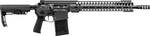 Patriot Ordnance Factory 01930 Revolution PD Bolt Action Rifle .308 Winchester 16.5" Black Nitride Tungsten Cerakote