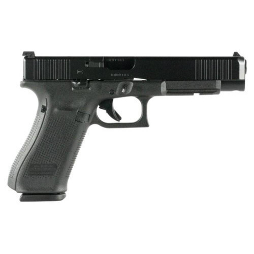 Glock 34 Gen 5 MOS 9mm Luger Pistol 5.31" Barrel 17+1 Round Black (Glock Marksman Barrel)