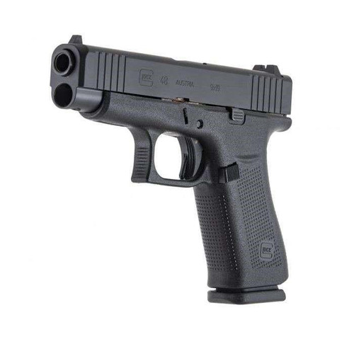 Glock 48 9mm Luger Pistol 4.17" Barrel 10+1 Round Black (Slimline Design)