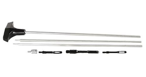 Hoppe's 3-Piece Universal Rifle and Shotgun Cleaning Rod All Calibers and Gauges 33" Stainless Steel 8 x 32 Thread
