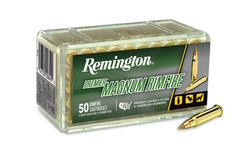 Remington Magnum Rimfire .17 HMR Ammo 17gr JHP Box of 50