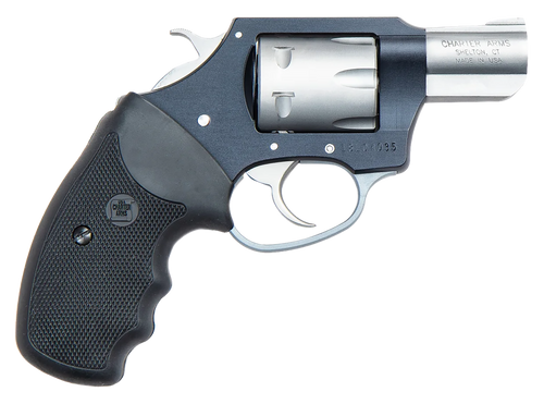 Charter Arms Pathfinder Lite 22 Winchester Magnum Rimfire (WMR) Revolver 2" Stainless Barrel 6 Round Black Grip