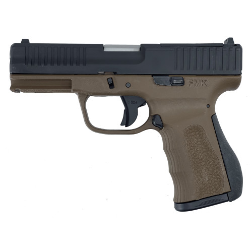 FMK G3 9mm Luger Pistol 3.87" Barrel 14+1 Round Black/Bronze