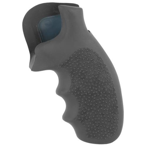 Hogue Monogrip Grips Smith & Wesson K/L Frame Round Butt Rubber Black