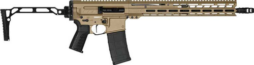 CMMG RDB 9ARC Semi Automatic Rifle 9mm 16" Tan Folding Stock