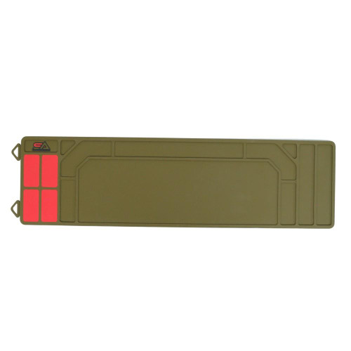 10 Ring Rifle Shotgun Maintenance Mat OD Green