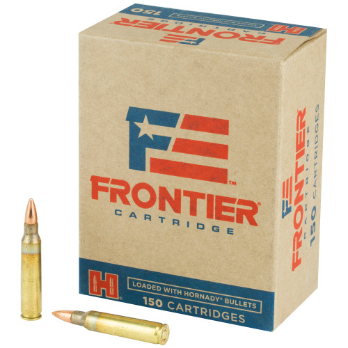 Frontier Cartridge 5.56 NATO Ammo 55 Grain FMJ Box of 150 - Image 1