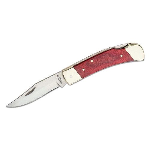 Battenfeld Knives Uncle Henry Smokey Pocket Knife 2.8" Blade Leather Sheath