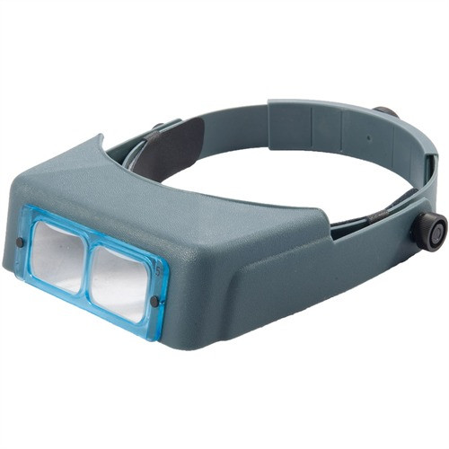 Donegan Optical OptiVISOR Magnifying Headband Visor with 2-1/2X at 8" Lens Plate Donegan Optical OptiVISOR Magnifying Headband Visor with 2-1/2X at 8" Lens Plate