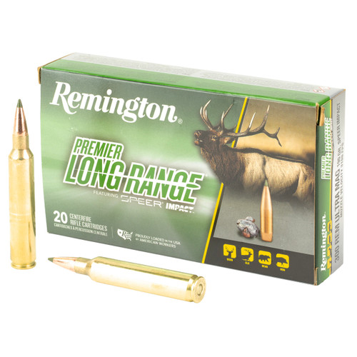 Remington Premier Long Range .300 Remington Ultra Mag Ammo 190 Grain Speer Impact 20/ct