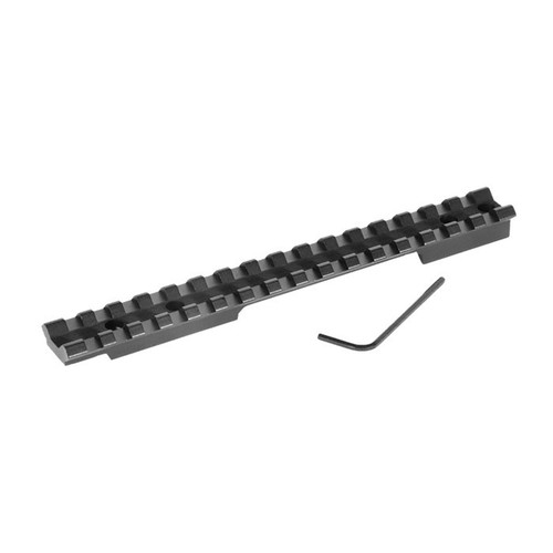 EGW 1-Piece 20 MOA Elevated Picatinny Scope Base Mossberg MVP 7.62x51mm Matte Black