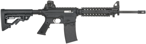 Mossberg 715T Tactical Bolt Action Rifle .22 LR 16.25" Blued Barrel Black Stock