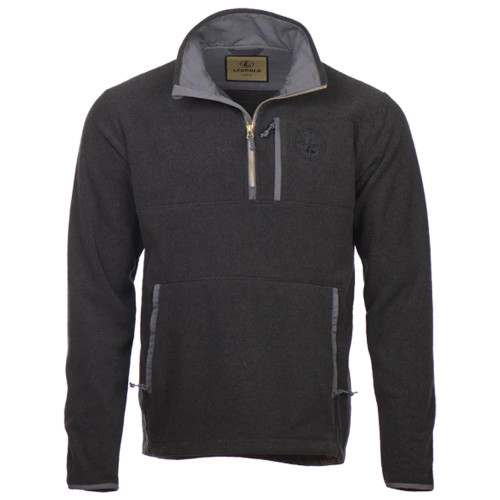 Leupold Make Ready 1/4 Zip Fleece Jacket Iron Gray 3XL