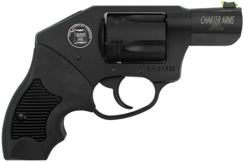 Charter Arms Undercover Lite 38 Special Revolver 2" Black Barrel 5 Round Black Rubber Grip