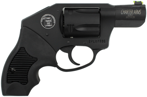 Charter Arms Undercover Lite 38 Special Revolver 2" Black Barrel 5 Round Black Rubber Grip