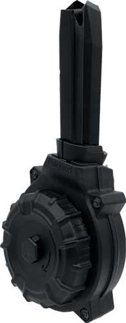 40S&W 50RD DRUM BLACK POLYMERPRO MAG MAGAZINE SIG P2340