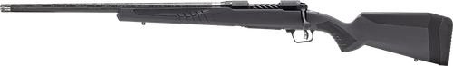 Savage Arms 110 Ultralite Bolt Action Rifle 7mm BC 20" Threaded Barrel Black Barrel Gray Stock Left Hand (AccuFit System, Carbon Fiber Wrapped Barrel)
