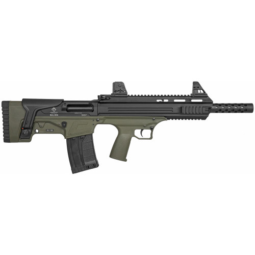 American Tactical Inc Bulldog 12 Gauge Semi-Automatic Shotgun 18.5" Barrel Black/Green