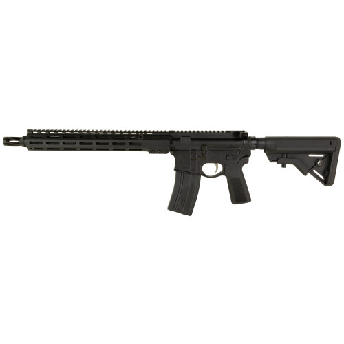Sons Of Liberty Gun Works Scalper Semi Automatic Rifle 5.56 NATO 13.7" Barrel Black (Pinned & Welded NOX Muzzle Device, Liberty Fighting Trigger)