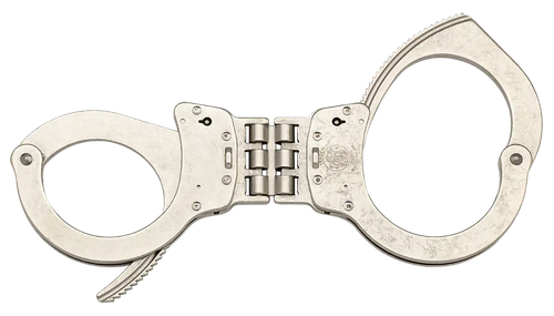 Smith & Wesson 350133 Universal Hinged Handcuffs Nickel