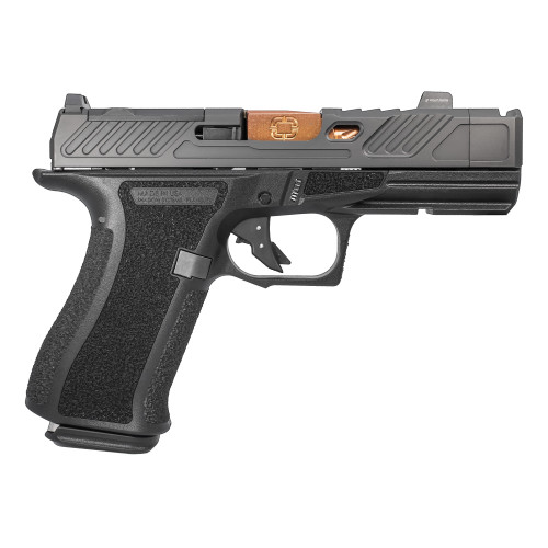 Shadow Systems CR920XP Elite 9mm Luger Pistol 3.65" Barrel 15+1 Round Bronze Barrel Black