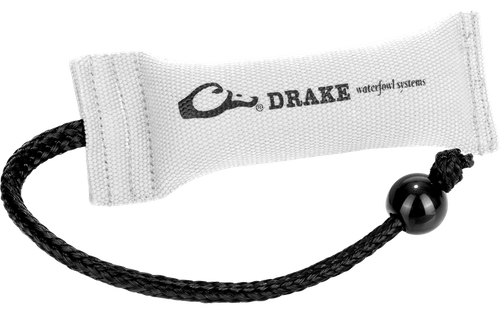Drake Waterfowl GD1000WHT Firehose Bumper White 9" Small