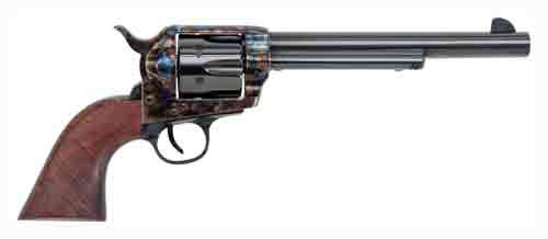 Traditions 1873 Single Action Revolver .44 Magnum 7.5" Barrel Color Case Hardened Finish Walnut Grip